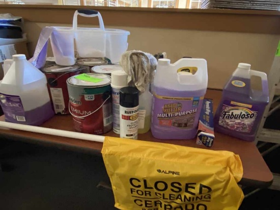 Paint & Cleaning Supplies