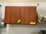 Wall Mount Storage Cabinet with Contents