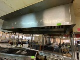 Large Commercial Exhaust Hood Hood#1