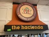the hacienda Sign