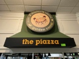 the piazza Sign