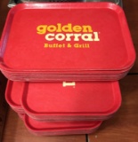 10 Golden Corral Serving Trays 16x12
