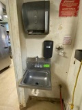 Stainless Steel Hand Sink w/Towel Dispenser & Soap
