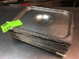15 Stainless Steel Lids 10.5x12.5
