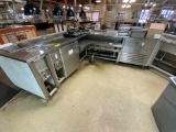 L Section of Heated & Refrigerated Buffet Line