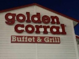Golden Corral Neon Sign