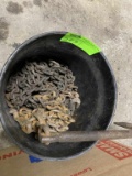 Bucket of Chains, Tow Truck Hook