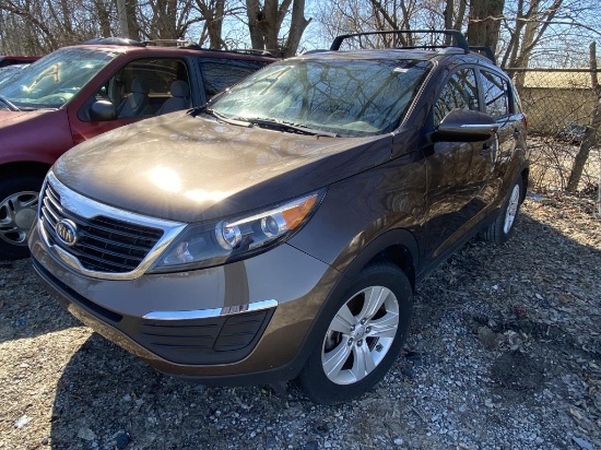 2012  KIA  SPORTAGE   Tow# 105427