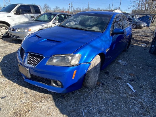 2009  PONTIAC  G8   Tow# 100574