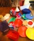 Assortment of Tupperware Containers, Extra Lids, New Containers & More