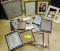Large Lot of Metal Picture Frames