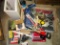 Container Drawer, Nails, Bits, Hacksaw, Chalk Line, Sanding,  Hose Clamps