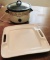 Rival Crockpot with Removable Stoneware. Large Serving Platter