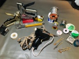 3 Hand Staplers, Solder, Solder Iron &  tips