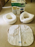 2 Raised Toilet Seats, EZ-Shampoo Home Care Product