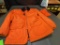 Good Condition Orange Hunting Jacket Sears Size 44