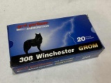 prvi partizan 308 Winchester 20rds GROM Ammo