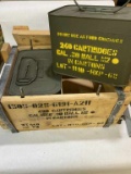 2 Sealed Tins of 240 Cartridges Cal .30 M2 Ball