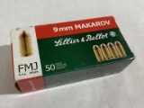9mm MAKAROV Sellier & Bellot 95gr Pistol Ammo