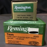 7mm Remington 140 GR Accutip, 175 GR Core-Lokt Poi