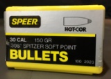 308 Speer hot-coe 30 CAL 150 GR Spitzer Soft Point