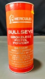 Hercules Bullseye Smokeless Pistol Powder 1 lb