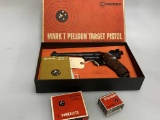 Crossman Mark I Pellgun Target Pistol 22cal w/Box