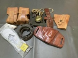 Collection Holsters, Pouches and Gun Items
