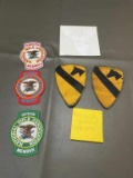 1st Cavalry (WWII) & NRA Patches