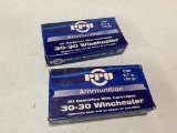 PPU 30-30 Winchester 40rds 150gr Rifle Ammo