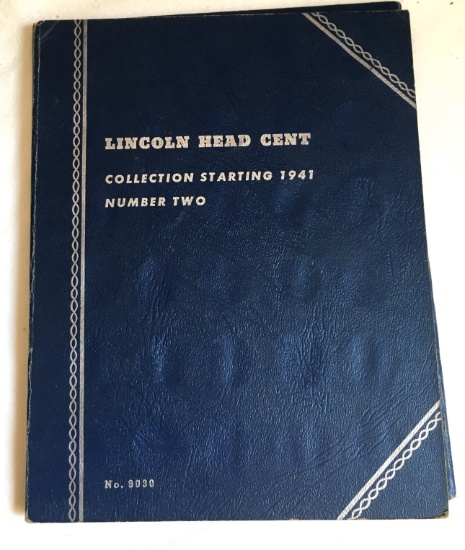 Lincoln Head Cent Collection Starting 1941 Number Two