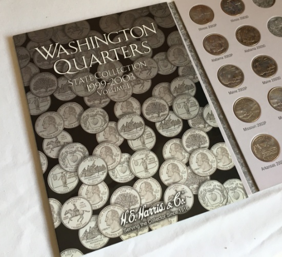 Washington Quarters State Collection 1999-2003