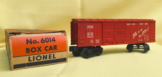 Lionel No. 6014 Box Car Frisco Sl-sf South East South West