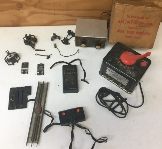 Kmt Type T-10 Transformer, Johnson Converter Deluxe 2, Switches, Lionel Ctc Lockons & Uncoupler