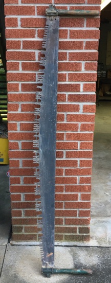 Antique Two Man Saw. Ready To Use