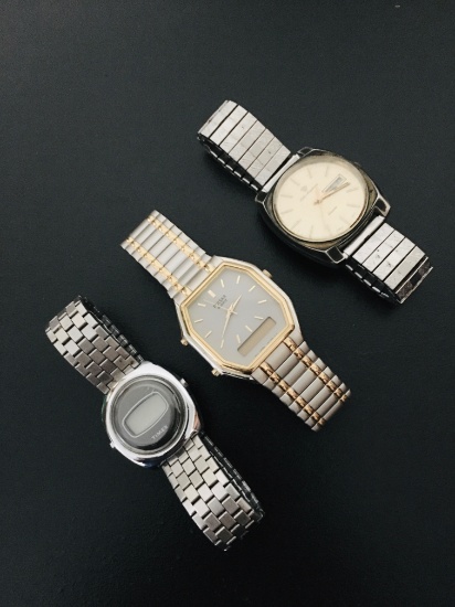 Timex, Pulsar, Jules Jurgensen Men's Watches