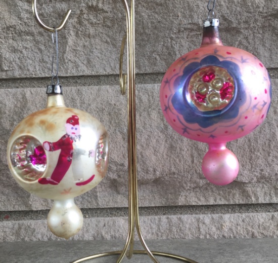 Vtg Mercury Glass Ornament
