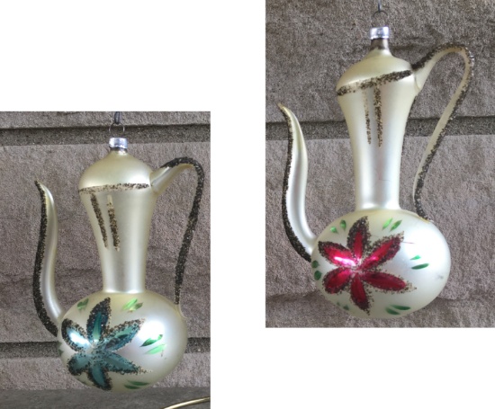 Vtg Mercury Glass Ornament