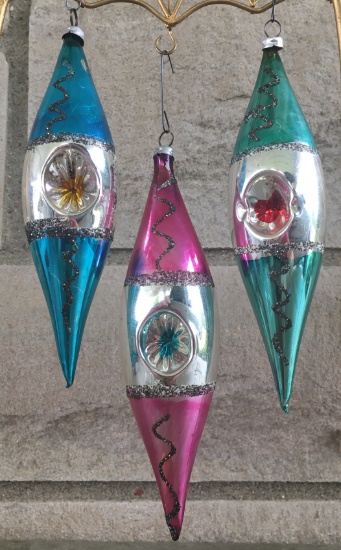 Vtg Mercury Glass Ornament