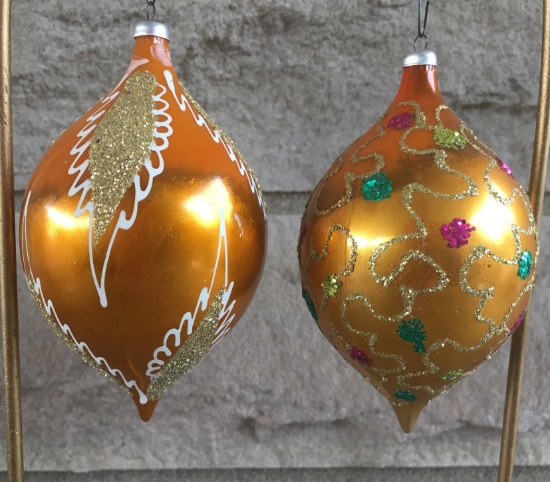 Vtg Mercury Glass Ornament