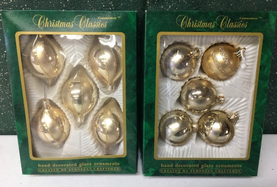 Glass Christmas Ornaments