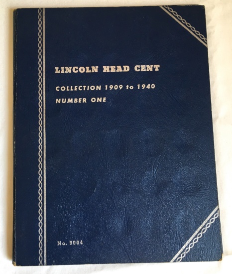 Lincoln Head Cent Collection 1909-1940 Number One