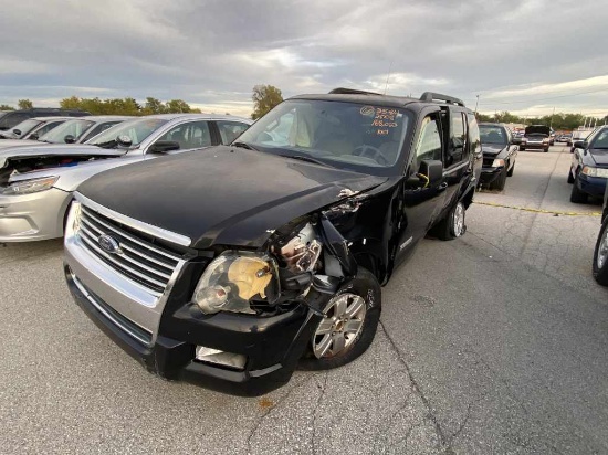 2008  Ford  EXPLORER, Color- BLACK ,  Unit# 3584