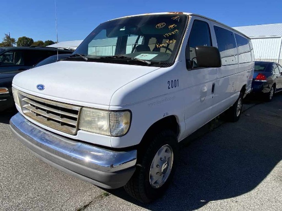 1995  FORD   E350, Color- WHITE ,  Unit# 2001
