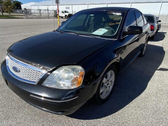 2007  FORD   500, Color- BLACK ,  Unit# 3419