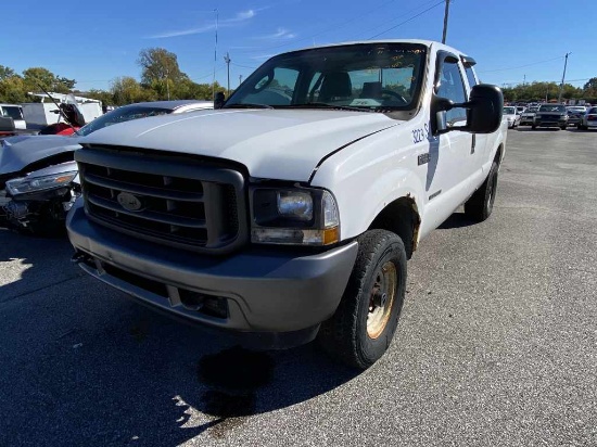 2003 FORD F250, Color- WHITE ,  Unit# 322900