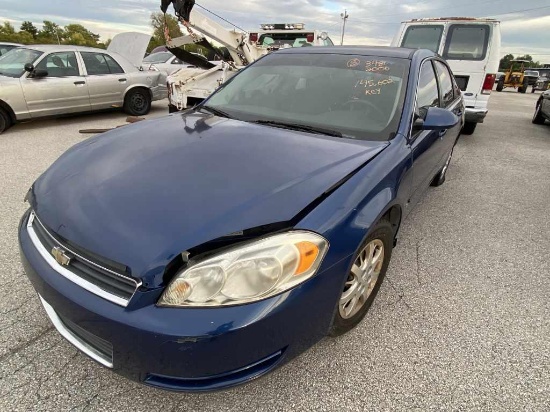 2006 Chevy Impala, Color- BLUE ,  Unit# 3481