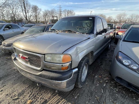 1999 GMC Sierra Truck Tow# 111763
