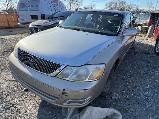 2001 Toyota Corolla Tow# 113133