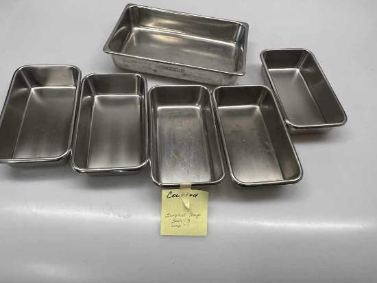 Stainless Surgical Trays